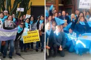 15 países manifiestan su rechazo al aborto en embajadas argentinas [FOTOS Y VIDEOS]