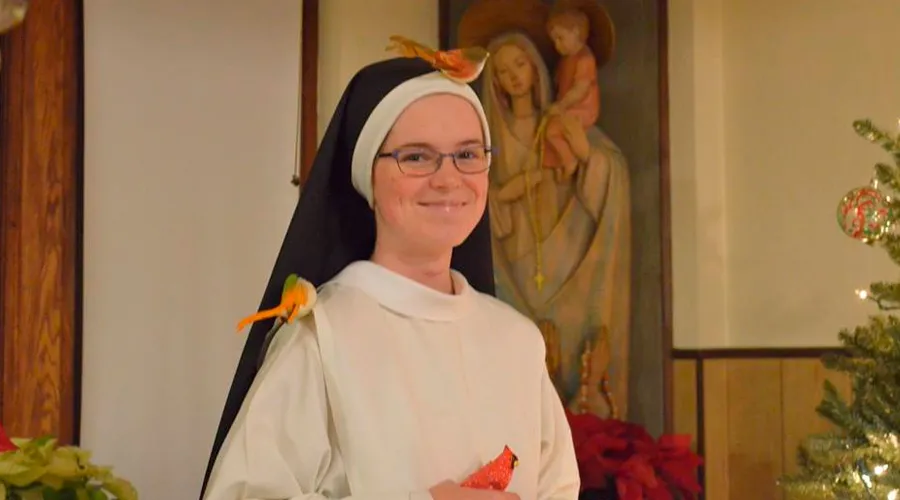 Foto :Sor Maria Teresa del Sagrado Corazón (Lauren Franko) / Crédito: Facebook Dominican Nuns