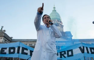 Leandro Rodru00edguez Lastra. Cru00e9dito: Mu00e9dicos por la Vida Argentina. 