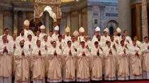 Los nuevos sacerdotes ordenados el sábado 7 de mayo. Crédito: Legionarios de Cristo