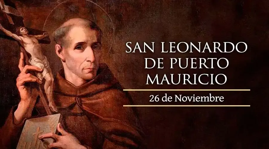 Cada 26 de noviembre se celebra a San Leonardo, predicador