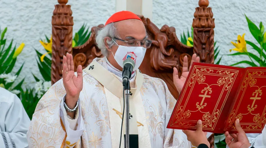 Cardenal Leopoldo Brenes / Crédito: Arquidiócesis de Managua - Javier Ruiz