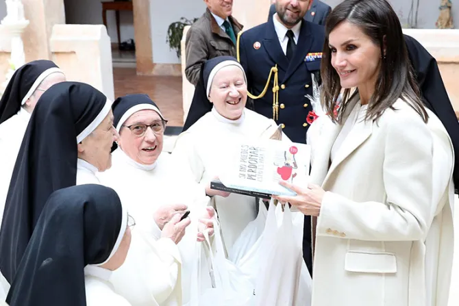  Religiosas invitaron a la reina Letizia a que visitara su convento y esto fue lo que pasó