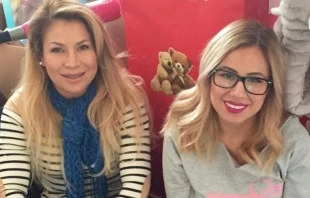 Lianna Rebolledo y su hija Jeanette, fallecida en 2018. 