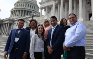 Lu00edderes catu00f3licos hispanos. Cru00e9dito: Catholic Relief Services. 