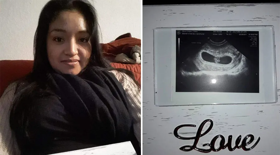 Liliana Mozo y la ecografía de su bebé. Fotos: SalvarEl1.?w=200&h=150