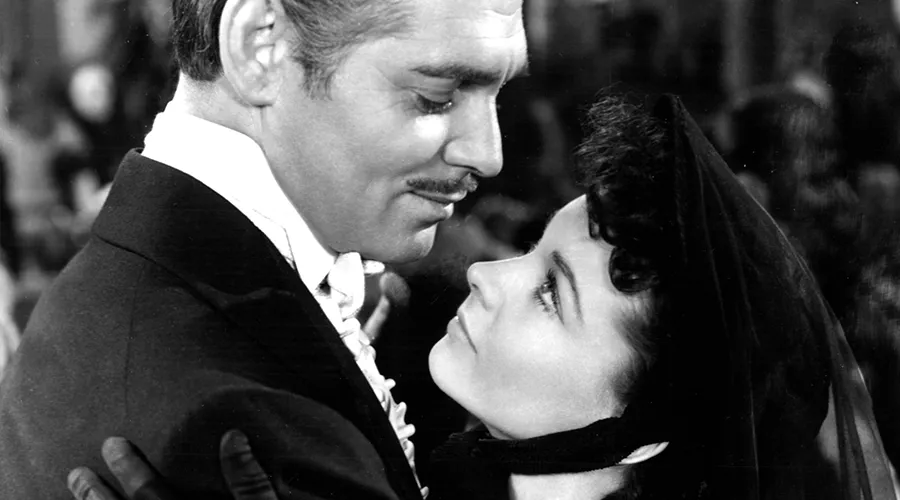 Clark Gable y Vivien Leigh en “Lo que el viento se llevó” / Crédito: Dominio Público?w=200&h=150