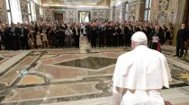 Audiencia del Papa con Diócesis de Lodi. Crédito: Vatican Media