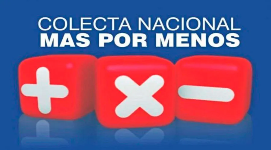Logo de la Colecta Nacional Más por Menos (Argentina)