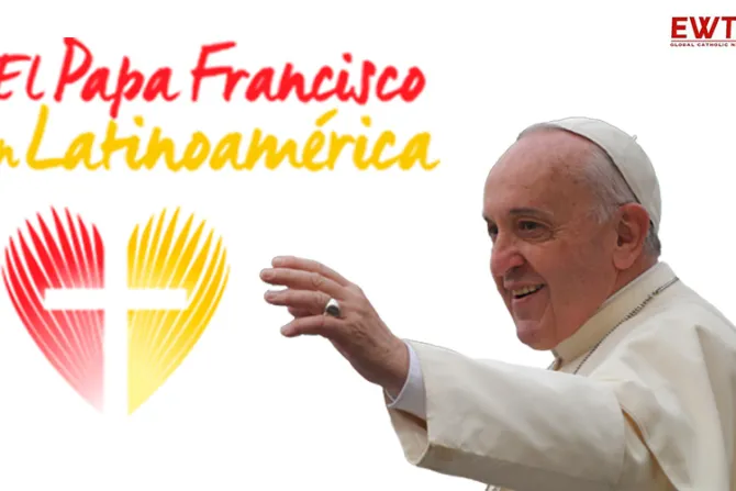 Sigue en vivo el viaje del Papa a Ecuador, Bolivia y Paraguay por EWTN