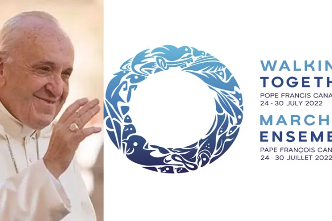 Vaticano publica el logo, lema y programa oficial del viaje del Papa Francisco a Canadá
