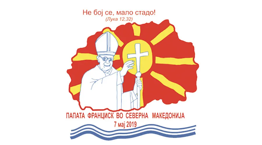 Logo del viaje del Papa Francisco a Macedonia del Norte. Foto: Vatican Media?w=200&h=150