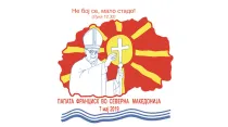 Logo del viaje del Papa Francisco a Macedonia del Norte. Foto: Vatican Media