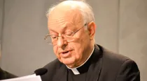 Cardenal Lorenzo Baldisseri (Foto Daniel Ibáñez / ACI Prensa)