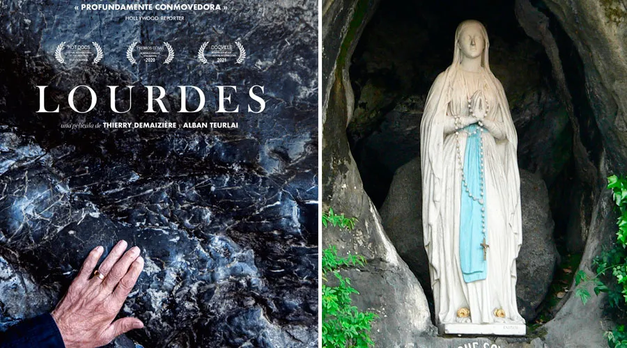 Afiche de "Lourdes" / Virgen de Lourdes