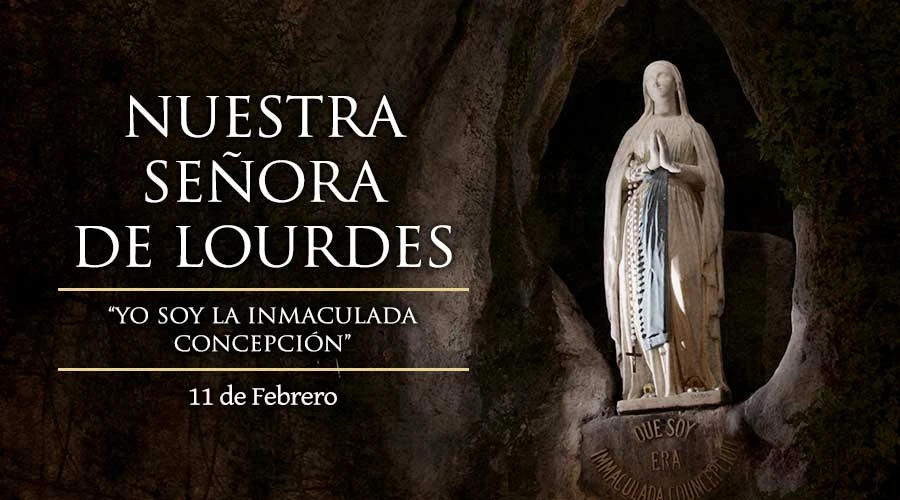 Resultado de imagen para nuestra señora de lourdes