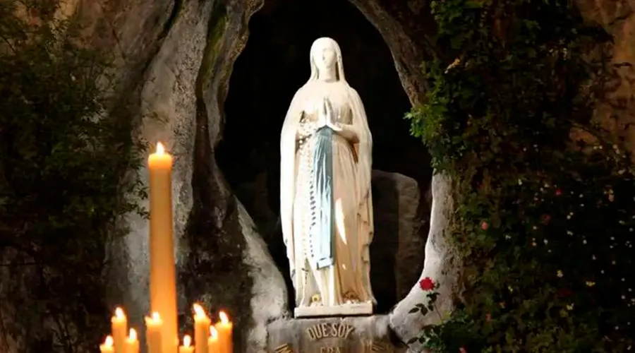 Virgen de Lourdes. Crédito: Elise Harris / ACI Prensa.?w=200&h=150