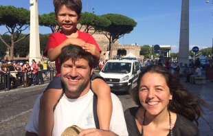 Lourdes y Chema. Foto: u00c1lvaro de Juana / ACI Prensa. 