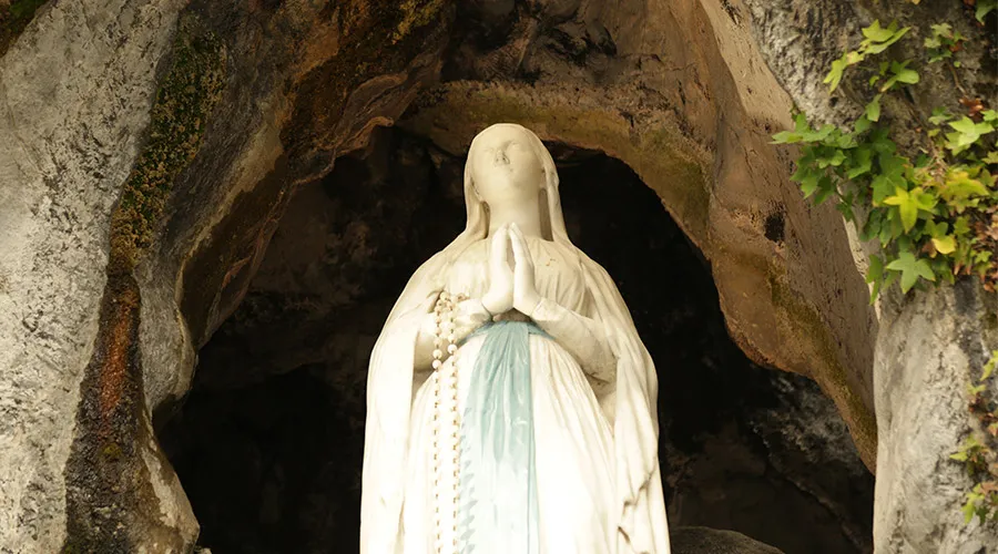 Virgen de Lourdes / Crédito: Elise Harris (CNA)?w=200&h=150