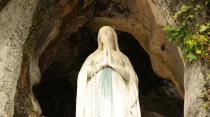 Virgen de Lourdes / Crédito: Elise Harris (CNA)