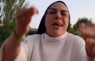 Sor Lucu00eda Caram. Cru00e9dito: TikTok. 