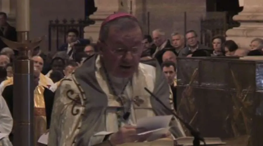 Mons. Luigi Ventura. Captura de video de Eglise Catholique Yvelines