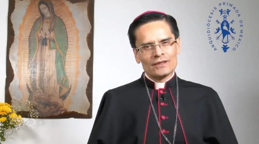 Mons. Luis Manuel Pérez Raygoza. Crédito: Captura de video / Arquidiócesis Primada de México.?w=200&h=150