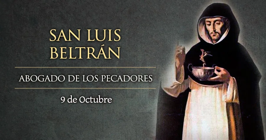 Hoy la Iglesia celebra a San Luis Beltrán, patrono de Colombia