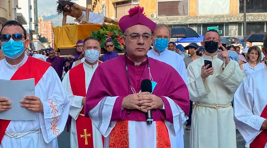 Mons. Luis Fernando Rodríguez Velásquez, Arzobispo Coadjutor electo de Cali (Colombia). Crédito: Arquidiócesis de Cali
