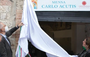 Inauguraciu00f3n del comedor social Carlo Acutis. Cru00e9dito: Diu00f3cesis de Asu00eds 