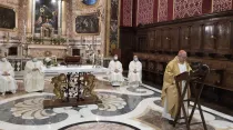 Card. Angelo De Donatis en la Misa por Santa Francisca Romana. Foto: Diócesis de Roma