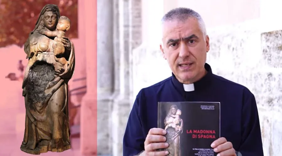 El P. Ignazio Sierra, tras la pista del origen de la 'Madonna di Spagna' / Crédito: AVAN?w=200&h=150