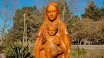 Imagen de la Virgen del Carmen. Crédito: Parroquia Nuestra Señora del Carmen de Coronel Suárez, Buenos Aires.