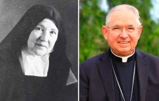 La Madre Maru00eda Luisa Josefa del Santu00edsimo Sacramento. Cru00e9dito: Sitio web de las Carmelitas del Sagrado Corazu00f3n. / Mons. Josu00e9 Gomez. Foto Twitter 