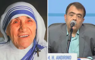 Madre Teresa de Calcuta y Marcilio Haddad Andrino / Flickr de Capisc y meetingdirimini (Captura de You Tube)  