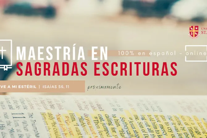 Universidad católica lanza maestría online en español sobre Sagradas Escrituras