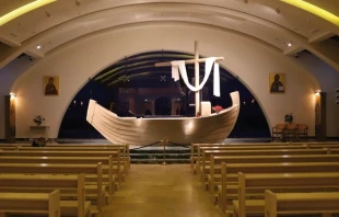 Capilla Duc in Altum en Santuario de Magdala. Cru00e9dito: Magdala. 