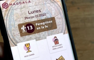 App Magdala. Cru00e9dito: David Ramos / ACI Prensa. 