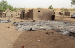 Aldea atacada por yihadistas en Mali. Cru00e9dito: Ayuda a la Iglesia Necesitada (ACN) 