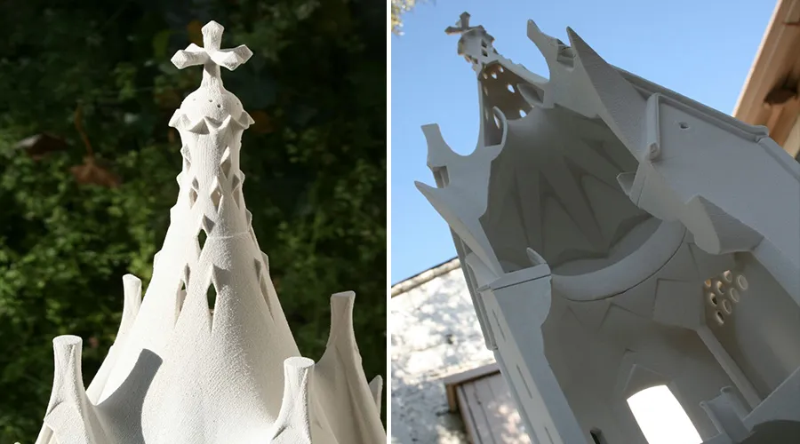 VIDEO y FOTOS: Así será la única obra de Antonio Gaudí construida fuera de España