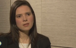 Maru00eda Mercedes van der Ree, auditora del Tribunal Eclesiu00e1stico Interdiocesano de Lima  / ACI TV (Captura YouTube) 