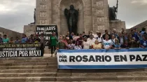 Marcha "Por una Rosario en Paz". Crédito: Facebook Arquidiócesis de Rosario