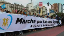 Marcha por la Vida en Argentina / Crédito: Marcha por la Vida Argentina