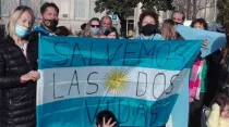 Marcha por la Vida 2021. Crédito: Marcha por la Vida Argentina.