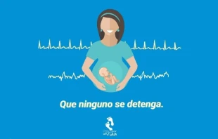 Aficha de Pasos por la Vida para la Marcha por la Vida 2021. 