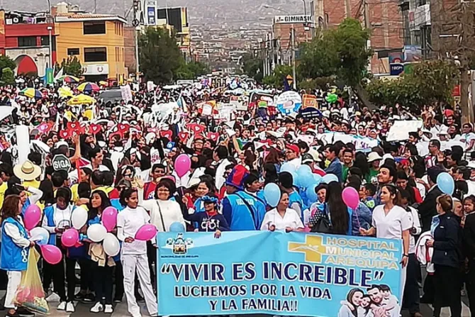 Corso por la vida y la familia espera superar 180 mil asistentes en el sur del Perú