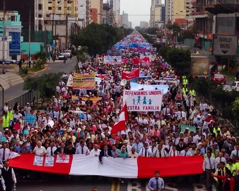 Marcha por la Familia del 3 de mayo. Foto: Coordinadora Nacional Pro Familia?w=200&h=150