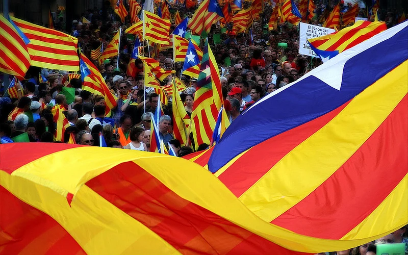 ManifestaciÃ³n independentista en CataluÃ±a. Foto: vdorse (CC BY-NC-SA 2.0)