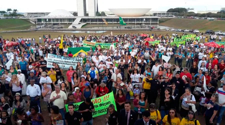 11° Marcha Nacional por la Vida en Brasilia / Foto: Movimento Brasil Sem Aborto