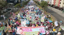 Marcha por la Vida 2016 en Lima, Perú. Foto: Eduardo Berdejo / ACI Prensa.